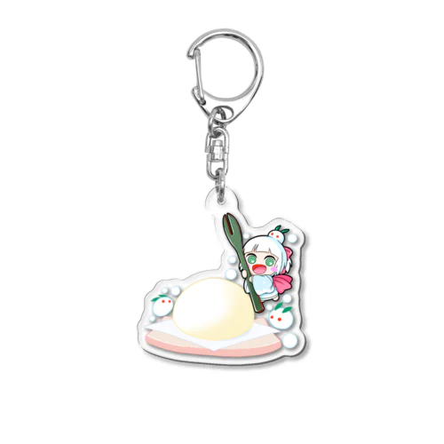 こゆきちゃん×雪見だいふく❄️ Acrylic Key Chain