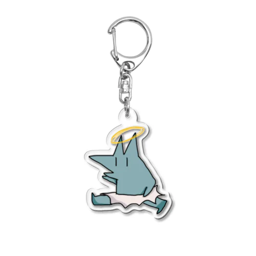 天国歩行くん Acrylic Key Chain