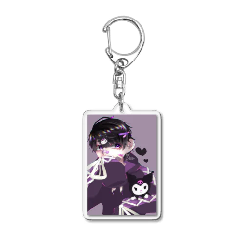 地雷くん Acrylic Key Chain