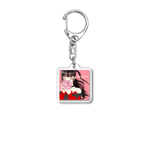 れい茶ちゃんグッズ Acrylic Key Chain