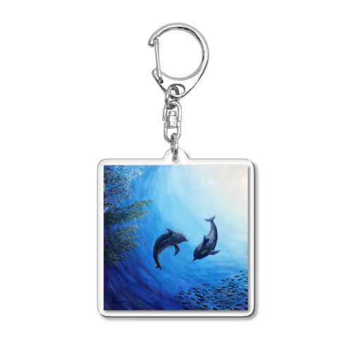 戯れ Acrylic Key Chain