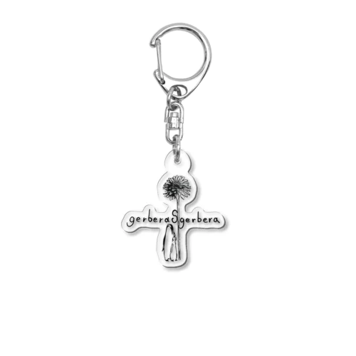 gerberasgerbera Acrylic Key Chain