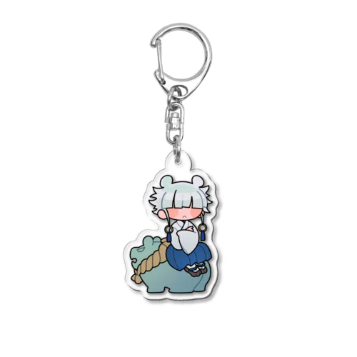 巫女さん　小 Acrylic Key Chain