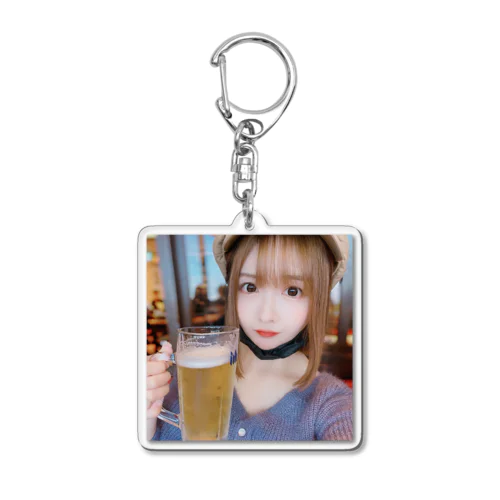 びーるさいこー！ Acrylic Key Chain