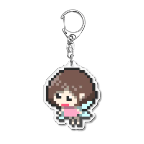 うぷゆー（ドット絵）アクリルキーホルダー Acrylic Key Chain