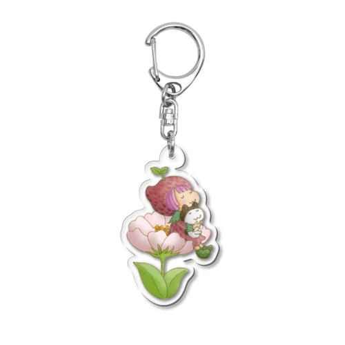 幻の花 Acrylic Key Chain