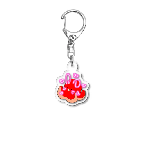 蛇足タコウインナーくん Acrylic Key Chain