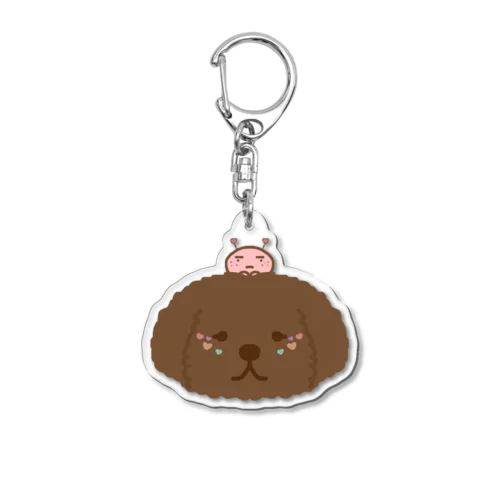 マナミとチョン Acrylic Key Chain