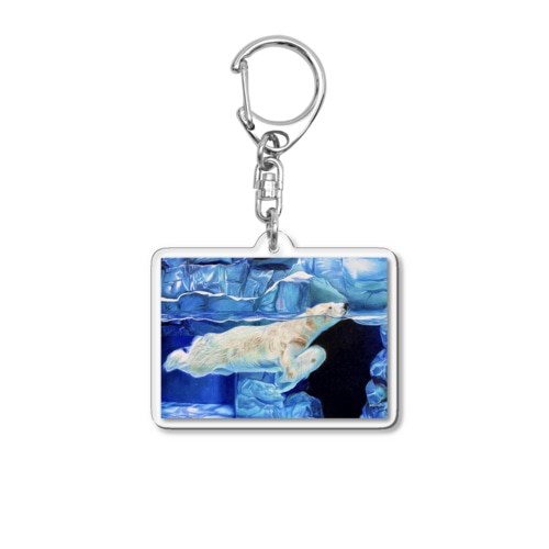 シロクマ Acrylic Key Chain