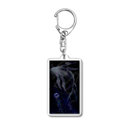 深海鯨 Acrylic Key Chain