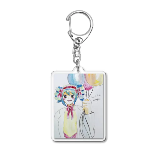 ふわりちゃん Acrylic Key Chain