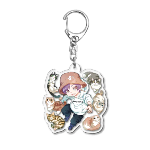 AWAYA MUGI  Acrylic Key Chain