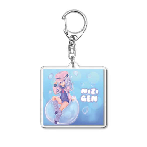 女の子 Acrylic Key Chain