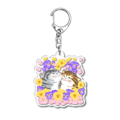 守りたい笑顔 Acrylic Key Chain