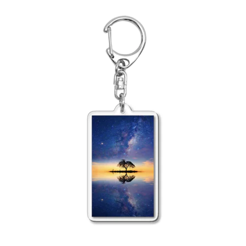 星空 Acrylic Key Chain