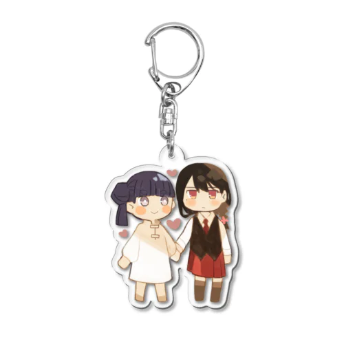 少女 Acrylic Key Chain