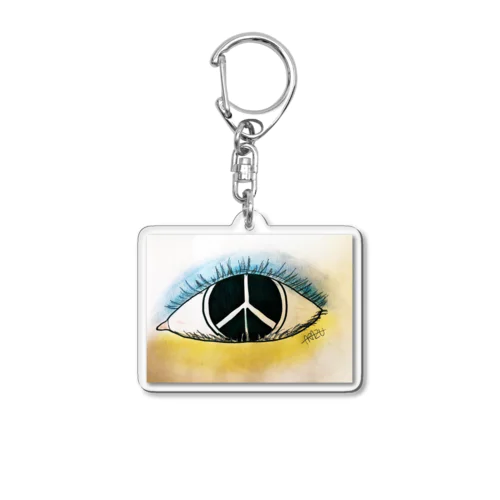 PEACE Acrylic Key Chain