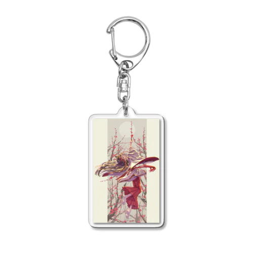 早春 Acrylic Key Chain