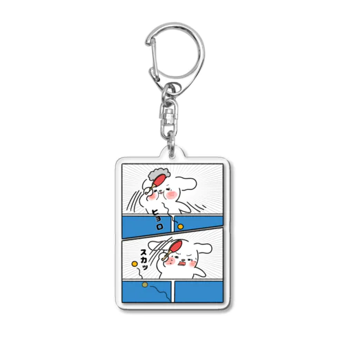 卓球好き Acrylic Key Chain