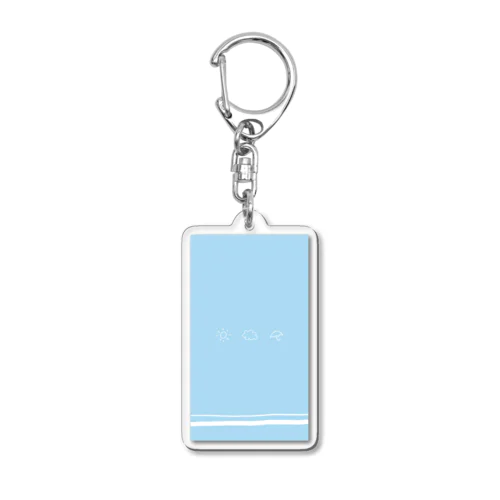 てんき Acrylic Key Chain