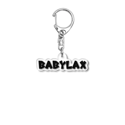 【公式】BABYLAX黒文字ONLYtype Acrylic Key Chain