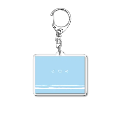 てんき Acrylic Key Chain