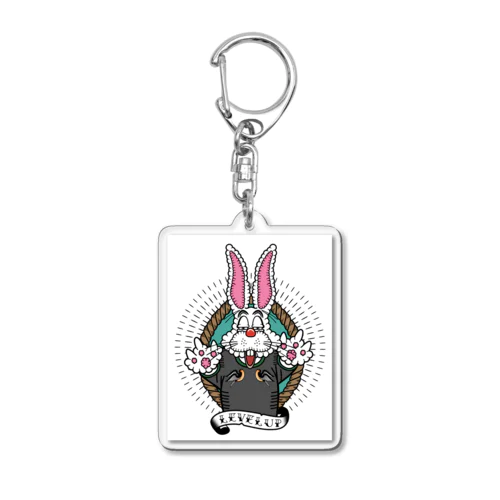 兎 Acrylic Key Chain