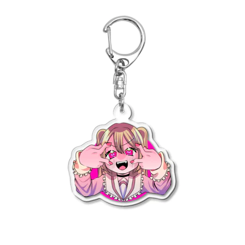 パキパキガール Acrylic Key Chain