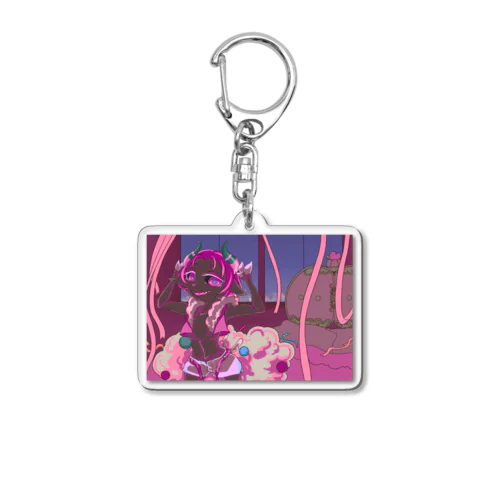 カスタMy's_ハート君 Acrylic Key Chain