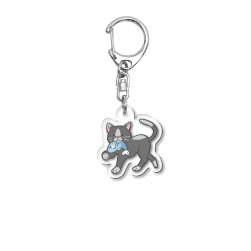 どらねこ Acrylic Key Chain