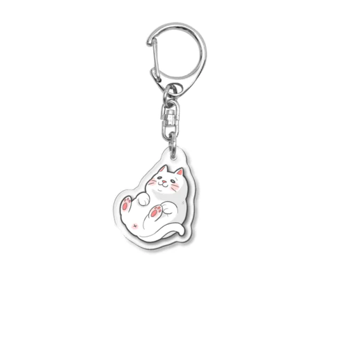 でぶねこ Acrylic Key Chain