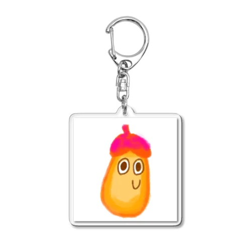 ぴーなす（ホワイト） Acrylic Key Chain