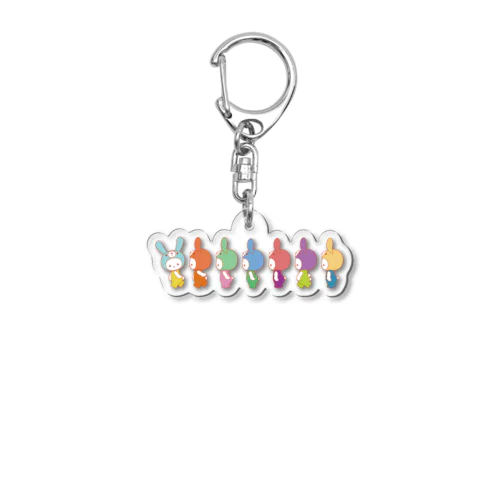 うさみんず Acrylic Key Chain