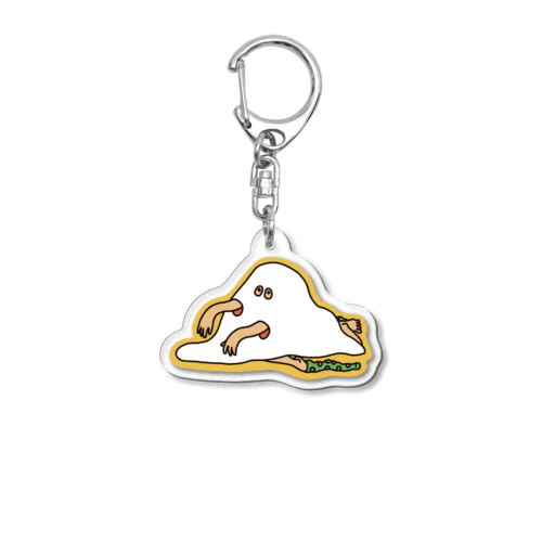 みずたまおばけ Acrylic Key Chain