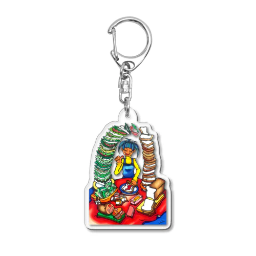 🌈sandwich Acrylic Key Chain