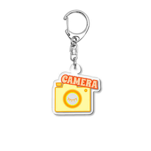 Camera Acrylic Key Chain