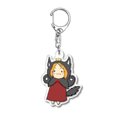 ฅ(•∀•ฅ)ｶﾞｵ- Acrylic Key Chain