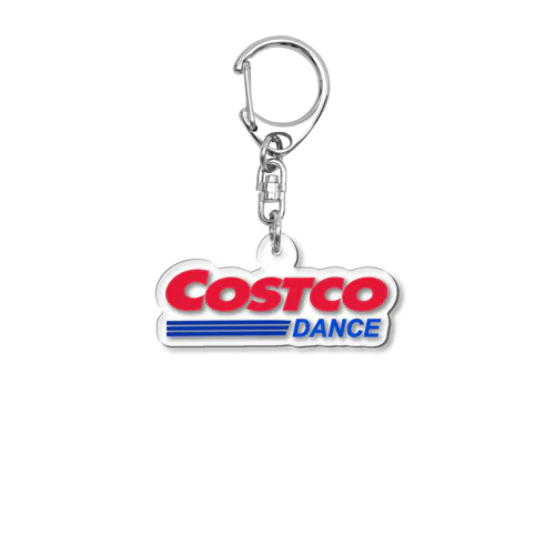 Costco Dance Acrylic Key Chain