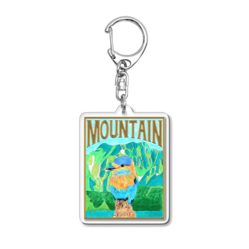 MOUNTAIN Acrylic Key Chain