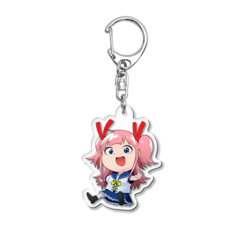 関橋ぽやみ Acrylic Key Chain