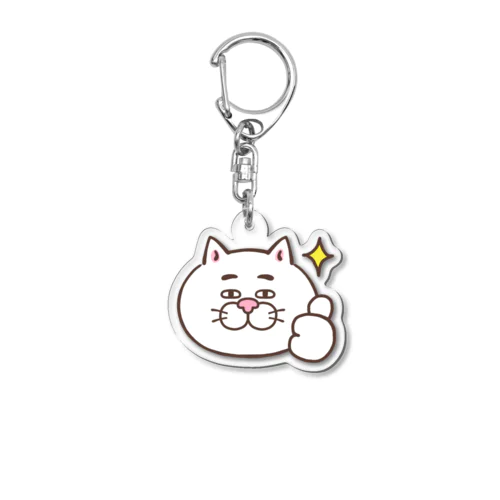 顔だけシリーズ Acrylic Key Chain