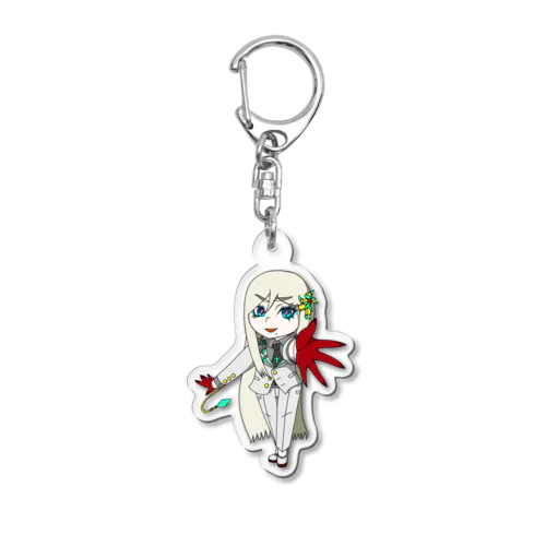 量子生命体ℕ𝕦𝕞𝕓𝕖𝕣𝟙𝟛:ノラ  Acrylic Key Chain