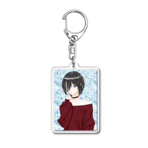 あき Acrylic Key Chain