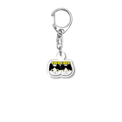 TWOCATS Acrylic Key Chain