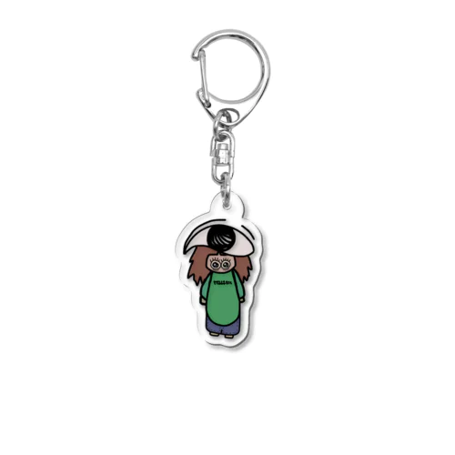 女の子 Acrylic Key Chain