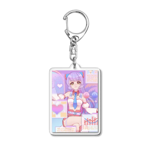 ラブリーガール Acrylic Key Chain