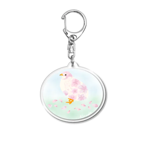 桜のお姫さま Acrylic Key Chain