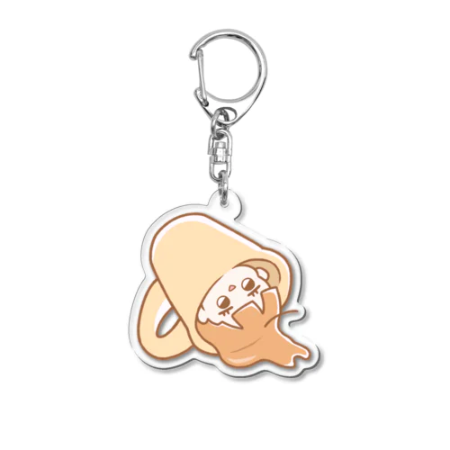 ねぐせちゃん(マグカップ) Acrylic Key Chain