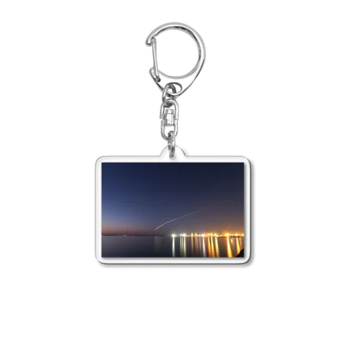 光の海 Acrylic Key Chain