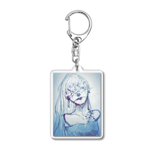 花涙 Acrylic Key Chain